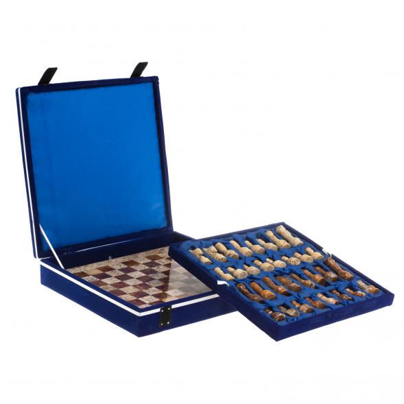 Шахматы &amp;quot;Дебют&amp;quot; доска 30х30 см оникс ракушечник 123540