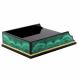 Лоток для бумаги А4 из малахита 120906