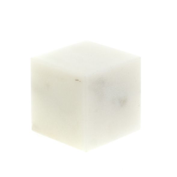 Кубик из из белого мрамора 3 см 127591