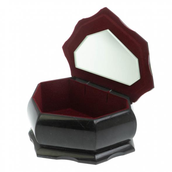 Шкатулка &amp;quot;Ракушка&amp;quot; камень змеевик 14х10х9 см 128533