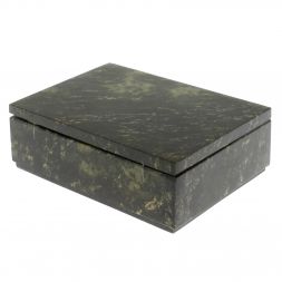 Шкатулка из лиственита 20х14,5х6,5 см