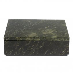 Шкатулка из лиственита 20х14,5х6,5 см