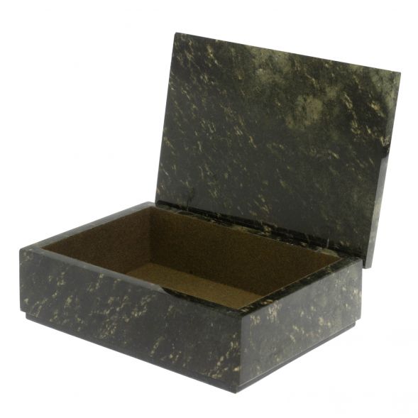 Шкатулка из лиственита 20х14,5х6,5 см 129122