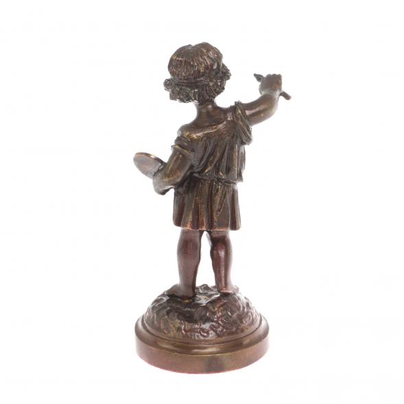 Бронзовая статуэтка &amp;quot;Мальчик-художник&amp;quot; 126806
