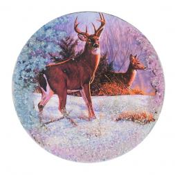 Магнит с рисунком &amp;quot;Северные олени&amp;quot; змеевик