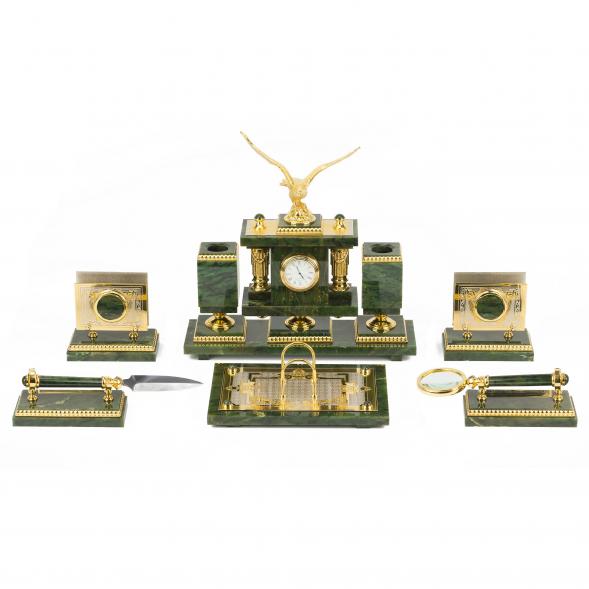 Настольный набор из нефрита &amp;quot;Орел&amp;quot; 118971