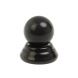 Подставка под шар из черного змеевика 5х5х2 см 127593