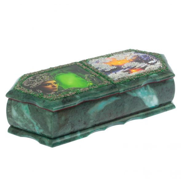 Шкатулка &amp;quot;Хозяйка медной горы и зимний пейзаж&amp;quot; 29,5х12х8 см 129050