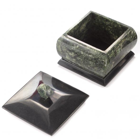 Письменный прибор руководителя из натурального змеевика 121114