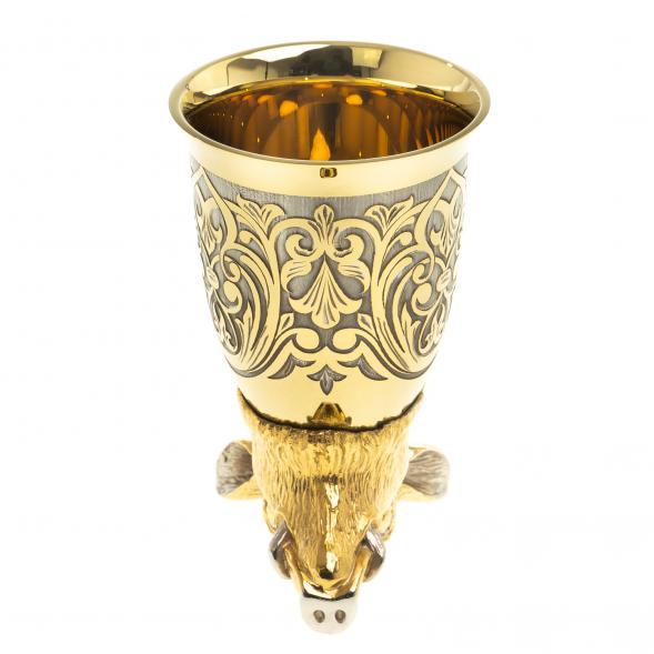 Стопка перевертыш &amp;quot;Кабан&amp;quot; 70 мл Златоуст 123638