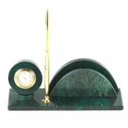 Письменный мини-набор "Овал" змеевик