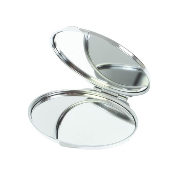 Зеркальце овальное из нефрита цвет серебро 128059