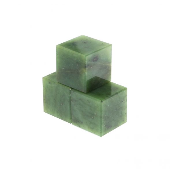 Камни для виски из нефрита 3 кубика 128603