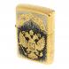 Зажигалка Zippo с гравировкой &amp;quot;Герб РФ&amp;quot; Златоуст 122934