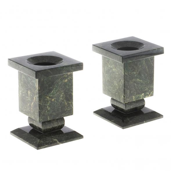 Письменный набор &amp;quot;Герб РФ&amp;quot; из змеевика с бюваром и лотком А4 124314