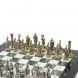 Шахматы &amp;quot;Греко-Римская война&amp;quot; 32х32 см из змеевика и мрамора 128222