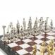 Шахматы &amp;quot;Восточные&amp;quot; доска 40х40 см лемезит мрамор фигуры металл 122625