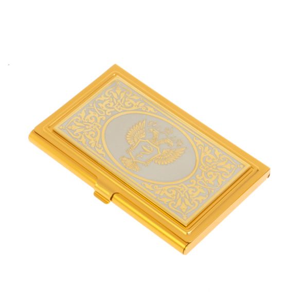 Визитница карманная &amp;quot;Герб здравоохранения&amp;quot; Златоуст 127679