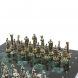 Шахматы &amp;quot;Греко-Римская война&amp;quot; 32х32 см из змеевика 128223