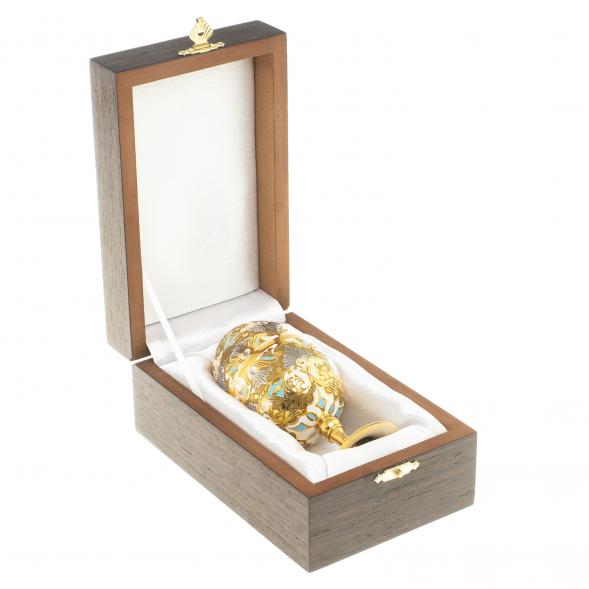 Сувенир яйцо 2 рюмки &amp;quot;Подарочное&amp;quot; с эмалью 40 мл Златоуст 123982