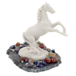 Сувенир из мрамолита "Вздыбленный конь"