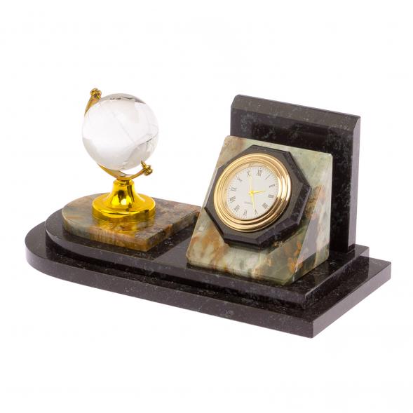 Мини-набор &amp;quot;Глобус&amp;quot; из офиокальцита 125220