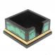 Лоток для бумаг &amp;quot;Кубарик&amp;quot; из малахита 127045