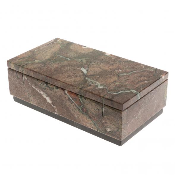 Шкатулка &amp;quot;Купюрница&amp;quot; из камня креноид 18х9,5х6 см 127282