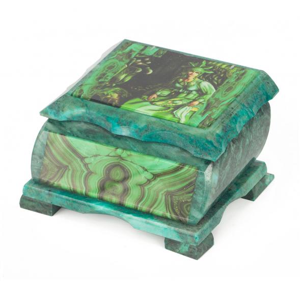 Шкатулка Хозяйка медной горы н1 13х10х7,5 см 118773