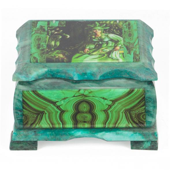 Шкатулка Хозяйка медной горы н1 13х10х7,5 см 118773