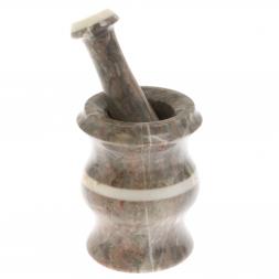 Ступка с пестиком каменная камень креноид