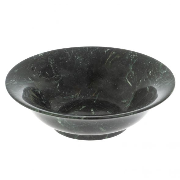 Тарелка из камня шабровский змеевик 16х16х4,5 см 128908