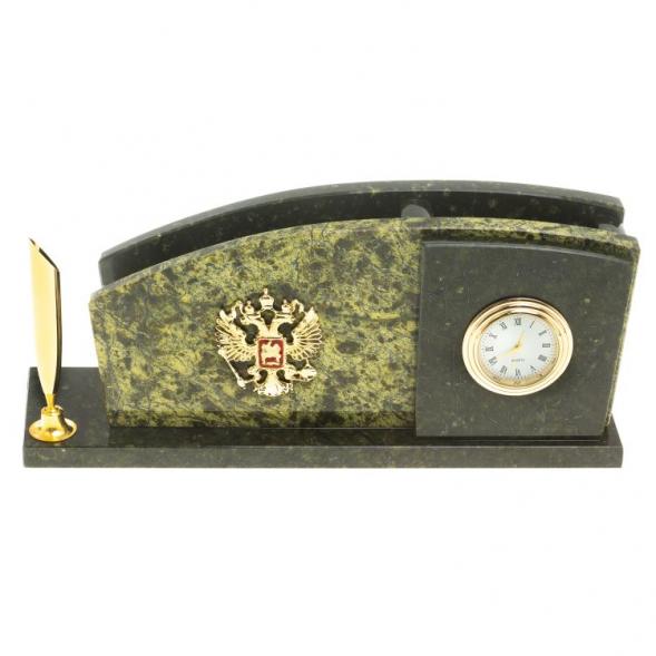 Мини-набор с часами и гербом РФ 124078