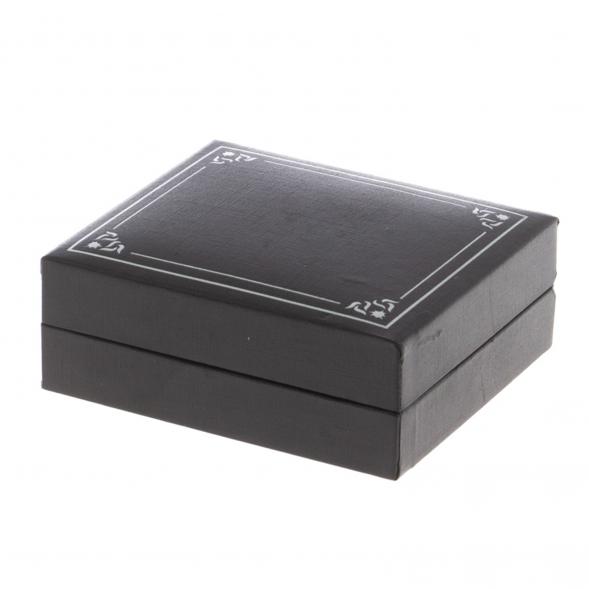 Зажим для галстука камень голубой апатит 124401