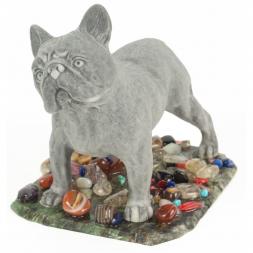 Сувенир "Французский бульдог" из мрамолита