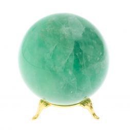 Шар из камня флюорит зеленый 8,2 см