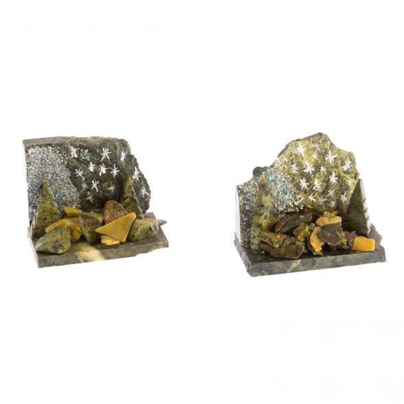 Сувенир &amp;quot;Зимняя сказка&amp;quot; змеевик 113778