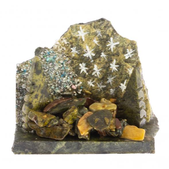 Сувенир &amp;quot;Зимняя сказка&amp;quot; змеевик 113778