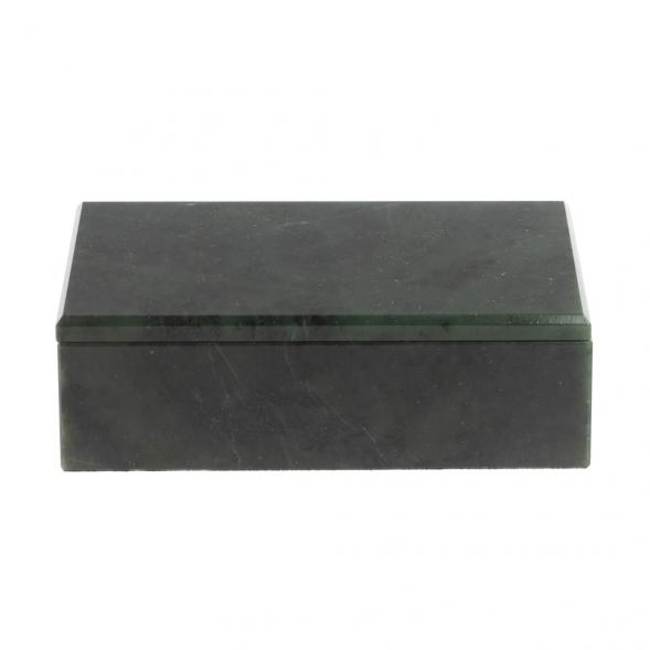 Шкатулка из нефрита 10х5,5х3,5 см 127840