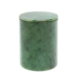 Термокружка из камня нефрит 7х7х9,5 см