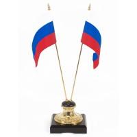 Подставка &amp;quot;Два флага&amp;quot; камень долерит 117878