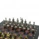 Шахматы подарочные &amp;quot;Галлы и Римляне&amp;quot; 36х36 см из лемезита 128230