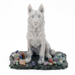 Сувенир "Овчарка" из мрамолита