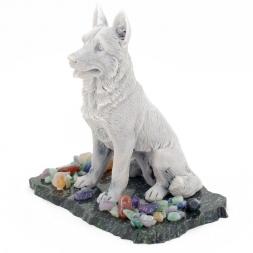 Сувенир "Овчарка" из мрамолита