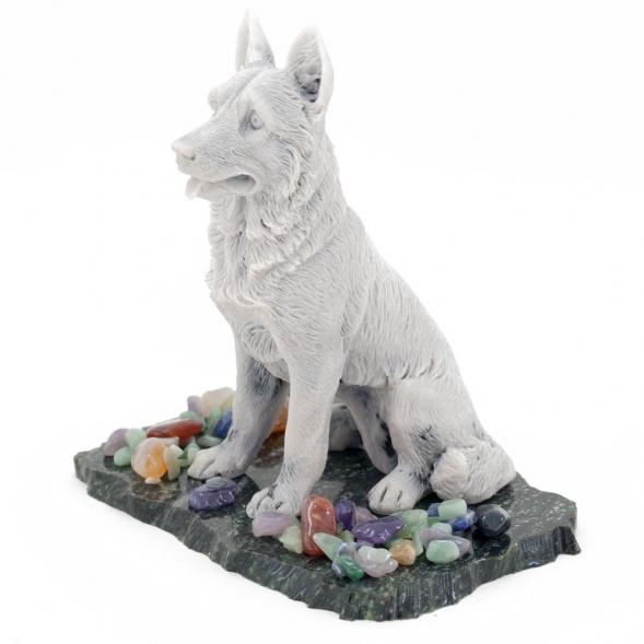 Сувенир &amp;quot;Овчарка&amp;quot; из мрамолита 116327