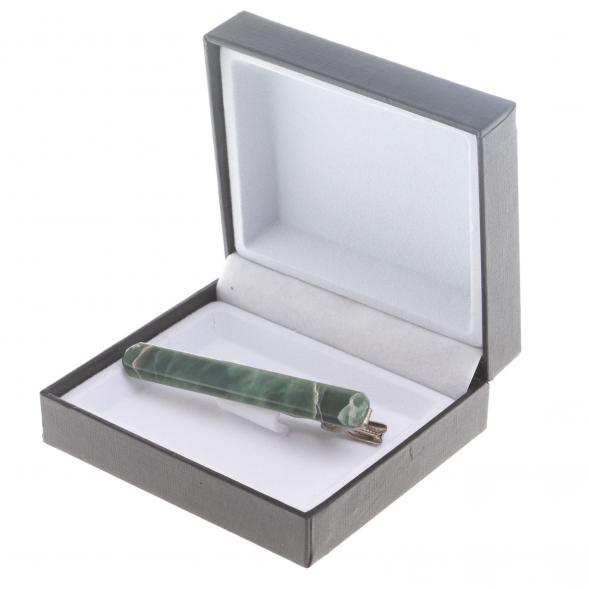 Зажим для галстука камень офит 124405