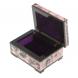 Шкатулка из родонита 8х6х4,3 см 126973