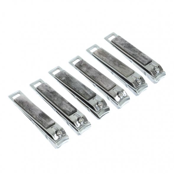 Кусачки для ногтей камень кунцит 129215