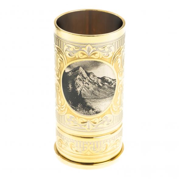 Стопка гильза &amp;quot;Волк&amp;quot; 40 мл Златоуст 123271