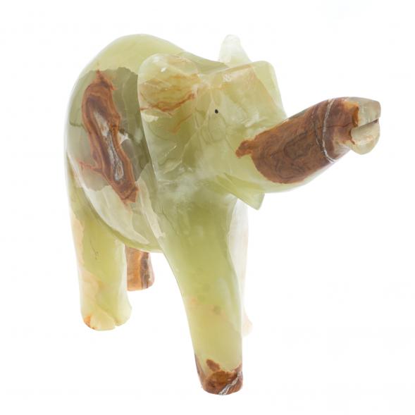 Сувенир из оникса &amp;quot;Слон&amp;quot; 25х20х7 см (10) 127687